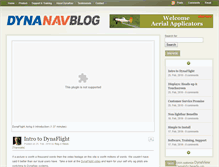 Tablet Screenshot of dynanavblog.com